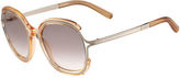 Thumbnail for your product : Chloé Jayme Gradient Rounded Square Sunglasses