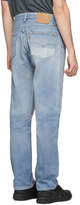 Thumbnail for your product : B Sides Indigo Reworked One Patch Jeans