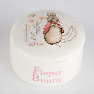 Beatrix Potter NEW Flopsy Bunny Soft Toy & Trinket Box Set