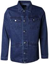 Thumbnail for your product : boohoo Button Front Denim Shacket