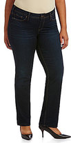 Thumbnail for your product : Silver Jeans Co. Plus Aiko Straight-Leg Jeans