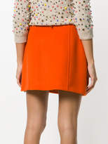 Thumbnail for your product : Prada buttoned mini skirt