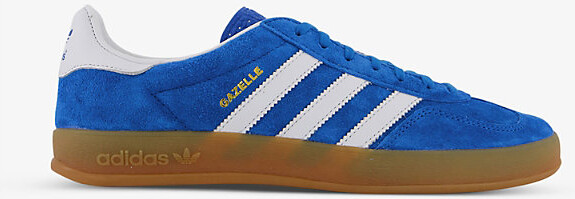 mens blue gazelle trainers