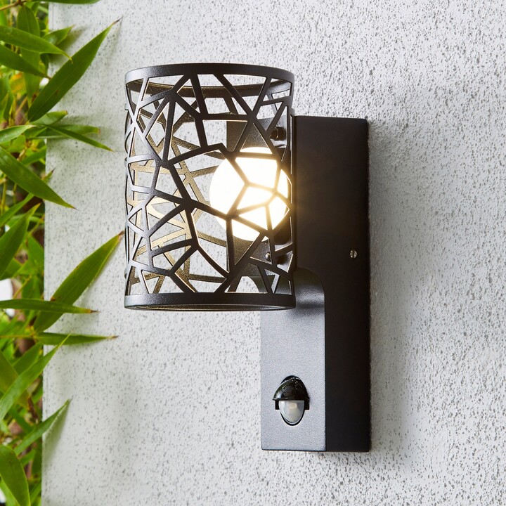 Dunelm Pandora Black Outdoor Wall Light Black ShopStyle