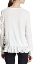 Thumbnail for your product : Clu Side-Ruffle Top