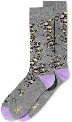 Bar III Men's Patterned Ditsy Floral Dress Socks, Created for Macy's