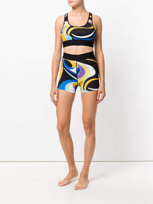 Emilio Pucci abstract print top