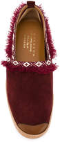 Thumbnail for your product : Marbella Henderson Baracco velour slippers
