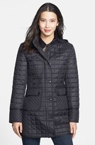 Thumbnail for your product : DKNY Quilted Jacket with Detachable Hood