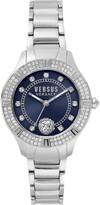 Thumbnail for your product : Versus Versace Versus by Versace Women's Canton Road Silver-tone Stainless Steel Bracelet Watch 36mm
