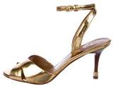 Thumbnail for your product : Tory Burch Metallic Ankle Strap Sandals