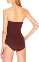 Thumbnail for your product : Michael Kors MICHAEL Tunisia Strapless Side-Zip Maillot