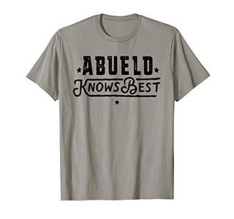 Family Father's Day Abuelo Knows Best T-shirt Men