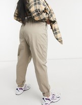 Thumbnail for your product : Vero Moda Curve cargo pants in beige