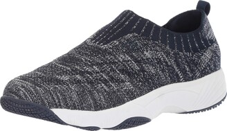 Propet Women's Wash N Wear Slip-On Knit Slip Resistant Sneaker Loafer