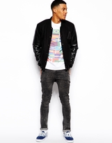 Thumbnail for your product : ASOS T-Shirt With Flags Print