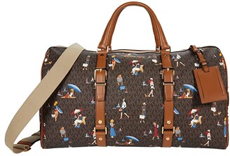 michael kors bedford travel medium duffel satchel