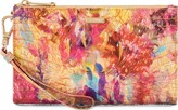Thumbnail for your product : Brahmin Daisy Croc Embossed Leather Wristlet