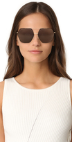 Thumbnail for your product : Dolce & Gabbana Geometric Aviator Sunglasses