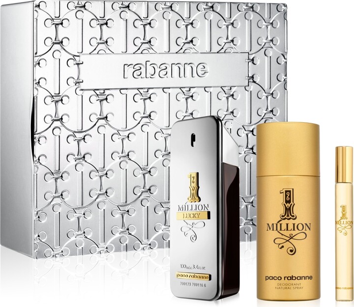 Rabanne Men's 3-Pc. 1 Million Lucky Eau de Toilette Gift Set - ShopStyle  Fragrances