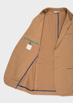 Thumbnail for your product : Paul Smith Men's Camel Cotton Stretch Unlined Blazer