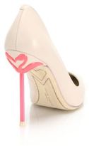 Thumbnail for your product : Sophia Webster Coco Flamingo Leather Pumps