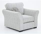 Thumbnail for your product : Cavendish Chevron Fabric Armchair