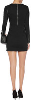 Thumbnail for your product : RtA Yves Zip-Embellished Modal-Blend Mini Dress