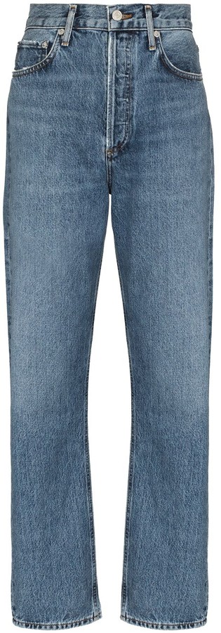AGOLDE Five-Pocket Straight-Leg Jeans - ShopStyle