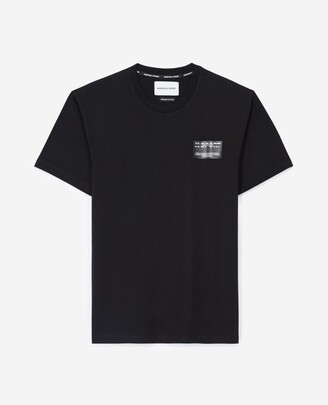 The Kooples Sport Black T-shirt in cotton with breast patch - ShopStyle