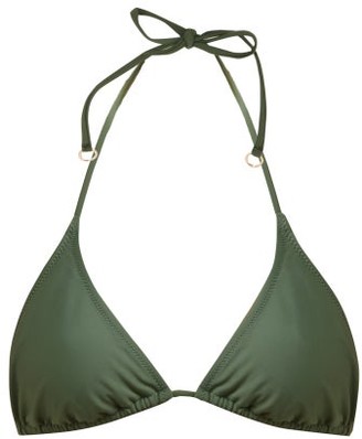 Bower - Base Triangle Bikini Top - Dark Green