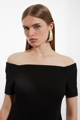 karen millen black bardot top