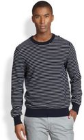 Thumbnail for your product : Vince Luxe Striped Wool/Cashmere Sweater