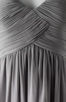 Thumbnail for your product : Donna Morgan 'Morgan' Strapless Silk Chiffon Dress (Plus Size)