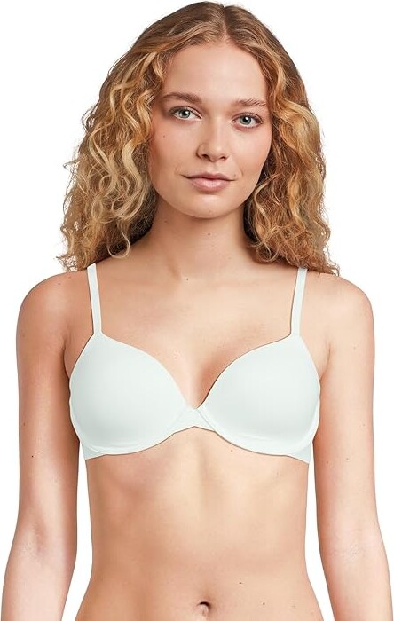 Calvin Klein Underwear Perfectly Fit Lightly Lined T-Shirt Bra with Memory Touch Women's Bra Moonlight Jade : 32DDD