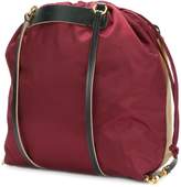 Thumbnail for your product : Marni panel drawstring backpack