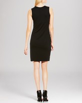 Thumbnail for your product : Vince Camuto Faux Leather Stripe Sheath