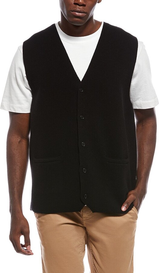 SIMKHAI Rhys Wool & Cashmere-Blend Vest