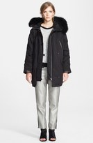 Thumbnail for your product : Rag and Bone 3856 rag & bone 'Coldweather' Leather Trim Parka with Genuine Raccoon Fur Trim Hood