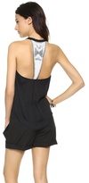 Thumbnail for your product : Haute Hippie Emebellished High Low Blouse