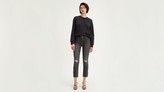 Thumbnail for your product : Levi's 724 High Rise Straight Crop Ripped Women's Jeans