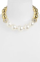 Thumbnail for your product : Anne Klein Mixed Faux Pearl Collar Necklace