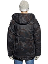 Thumbnail for your product : Moncler Timothy Wool Flannel Down Jacket