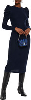 Thumbnail for your product : Walter Baker Lela Gathered Stretch-knit Midi Dress