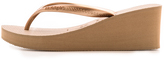 Thumbnail for your product : Havaianas High Fashion Wedge Flip Flops