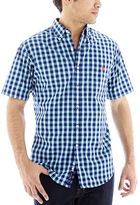 Thumbnail for your product : U.S. Polo Assn. USPA Plaid Button-Front Shirt