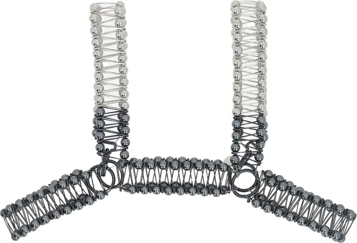 Noir Kei Ninomiya Sphere-Safety Pin Vest