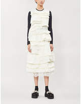 Thumbnail for your product : Simone Rocha MONCLER GENIUS 4 Moncler ruffled shell dress