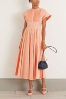 Thumbnail for your product : Giambattista Valli Popeline Dress in Coral