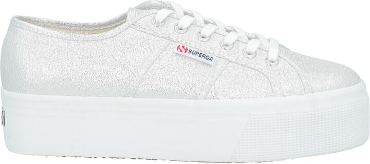 Superga Women's Silver Sneakers & Athletic Shoes | ShopStyle
